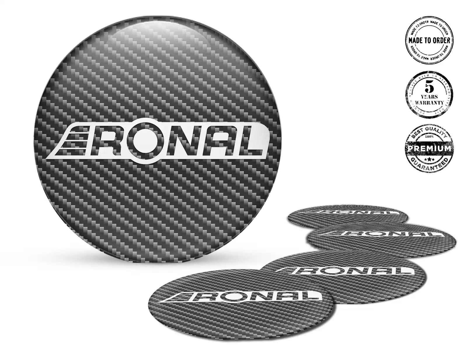 Ronal Rademblem Ausgabe Hochwertiges Dome-Design